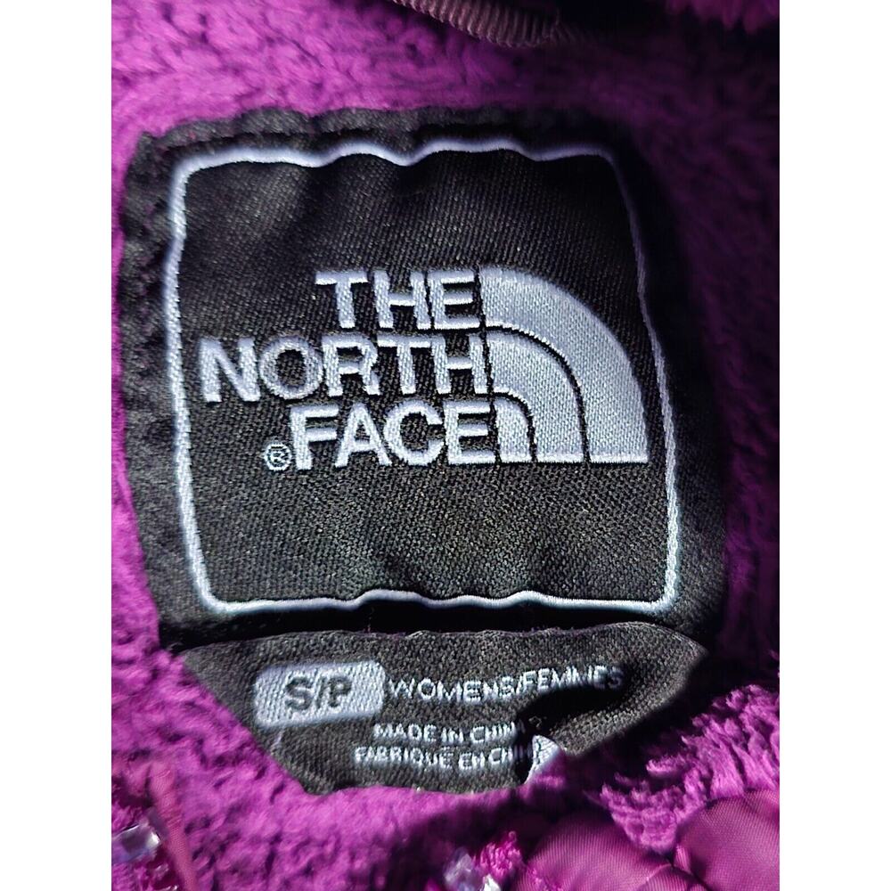 The North Face Denali Hoodie Womens Small Purple Soft Fleece Full Zip Jacket - Picture 5 of 10